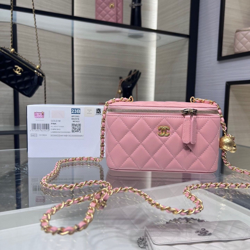 Ch*el cosmetic bags